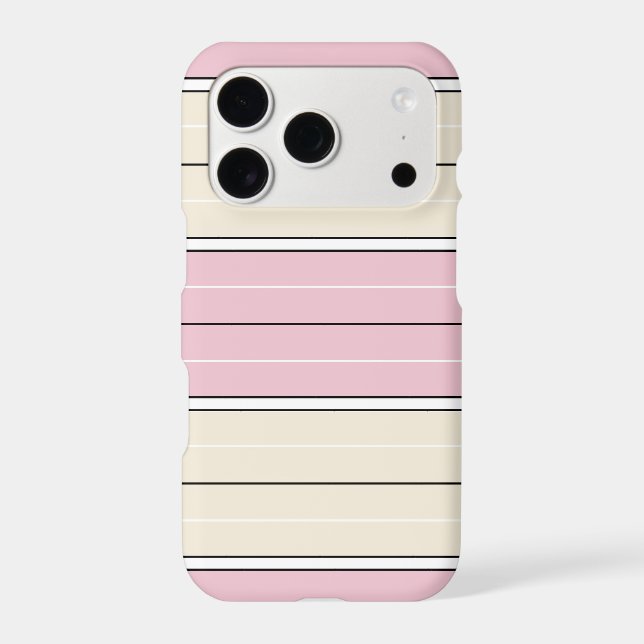 Soft Colour Vertical Stripe Pattern Design (Back)