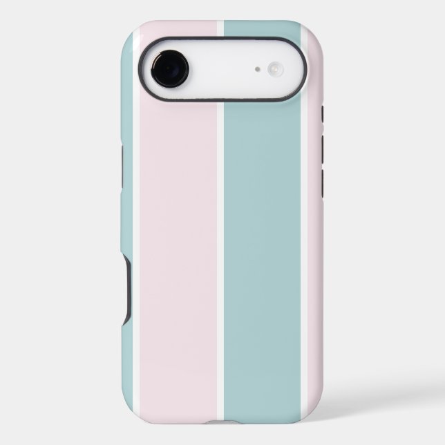 Soft Colour Vertical Stripe Pattern Design (Back)