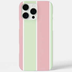Soft Colour Vertical Stripe Pattern Design iPhone 16 Pro Max Case