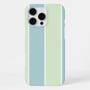 Soft Colour Vertical Stripe Pattern Design iPhone 16 Pro Max Case
