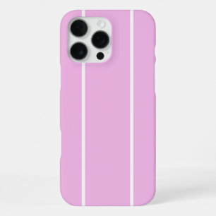 Soft Colour Vertical Stripe Pattern Design iPhone 16 Pro Max Case