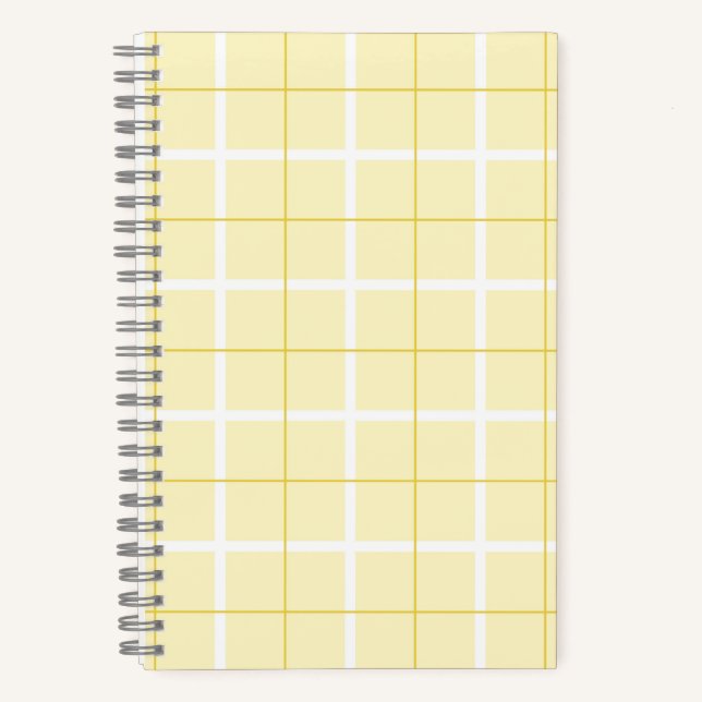Soft Colour Vertical Stripe Pattern Point Design  Notebook (Front)