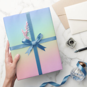 Soft Colourful Gradient Wrapping Paper