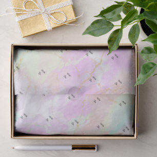 Soft Colourful Pink Marble Tissue Paper