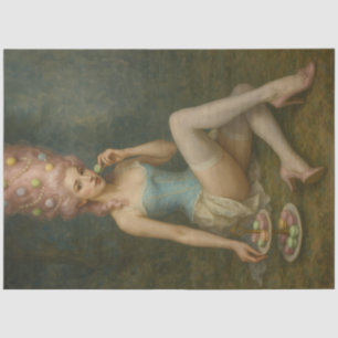 Soft Confection Muse – Macaron Rococo Decoupage Tissue Paper