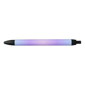 Soft Cotton Lavender Black Ink Pen