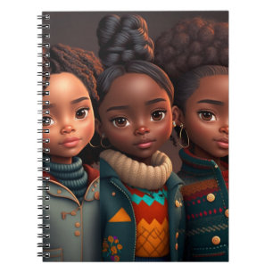 Soft cover spiral noteboook- Friends Notebook