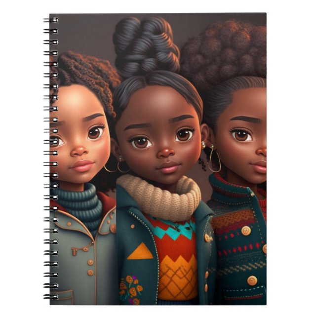 Soft cover spiral noteboook- Friends Notebook (Front)