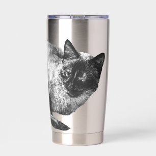 Soft curl in festive calm insulated tumbler