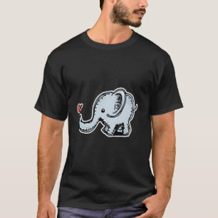Soft Cute Baby Elephant For Daughter’S Birthday T-Shirt