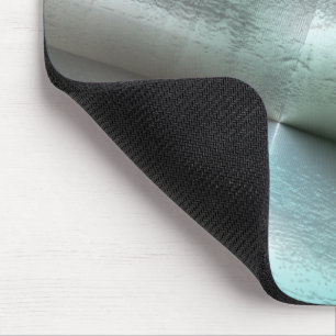 Soft cyan grey rocky texture with digital details  mouse pad