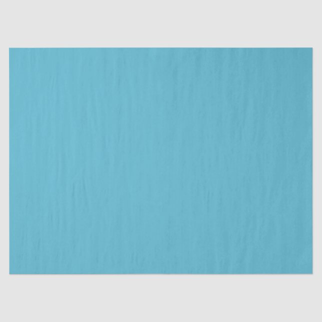 Soft Cyan Tissue Paper (Front)