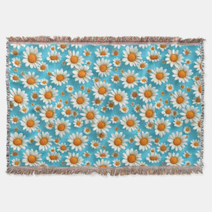 🌼 Soft Daisy Bloom Cosy Home Decor 🌼 Throw Blanket