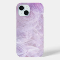 Soft Dandelion Seeds on Purple | Custom