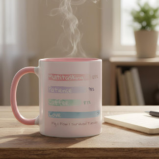 Soft Data | By the Numbers: How I Survived Tuesday Mug