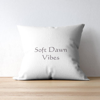 Soft Dawn Vibes Modern Minimalist  Cushion