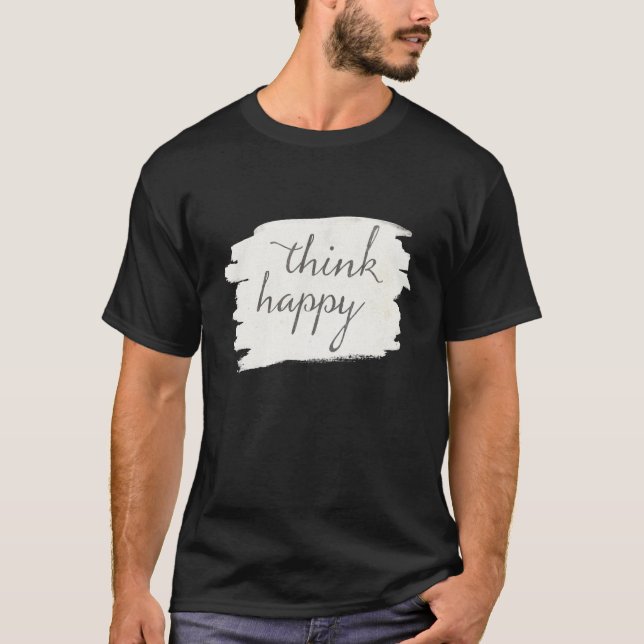 Soft Deco V | Think Happy T-Shirt (Front)