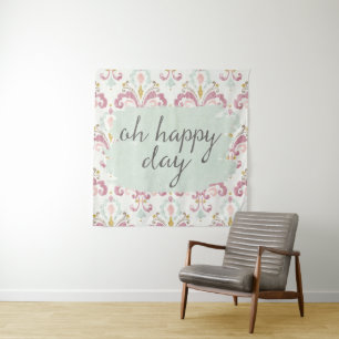 Soft Deco VI   Oh Happy Day Tapestry