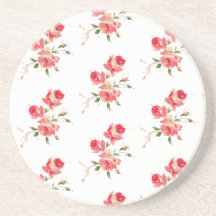 soft delicate pink and red roses elegant floral 
