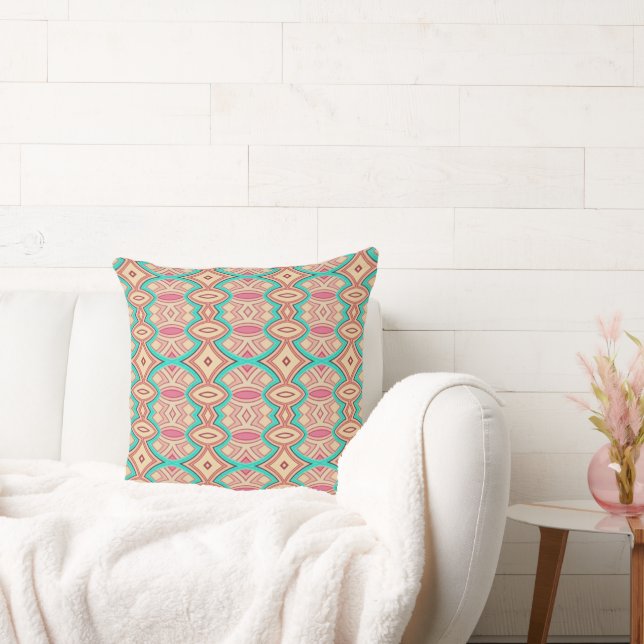 Soft Diamond & Oval Symmetry Cushion (Couch)