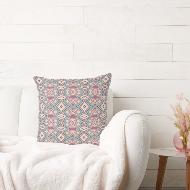 Soft Diamond & Oval Symmetry Cushion (Couch)