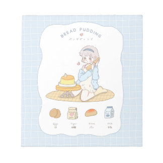 ✩°。⋆⸜ 🌸 Soft Dreamy Pudding 🌸 ⸝⋆。°✩ Notepad