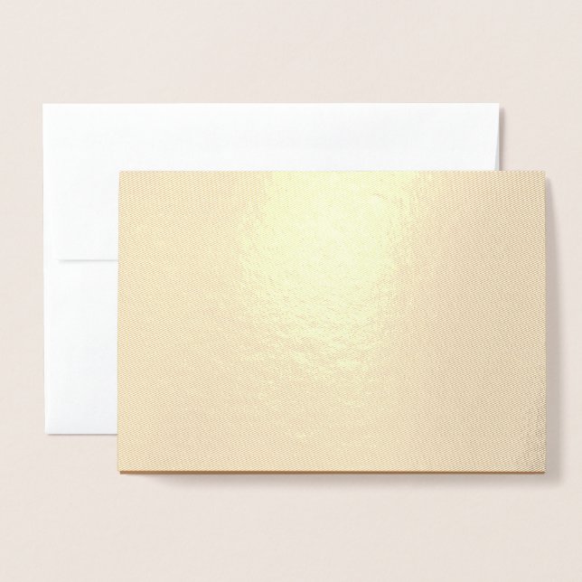 Soft Dusty Rose Pink Background – Wedding Foil Card (Front With Envelope)