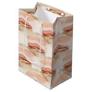 Soft Earthy Abstract (1) Medium Gift Bag