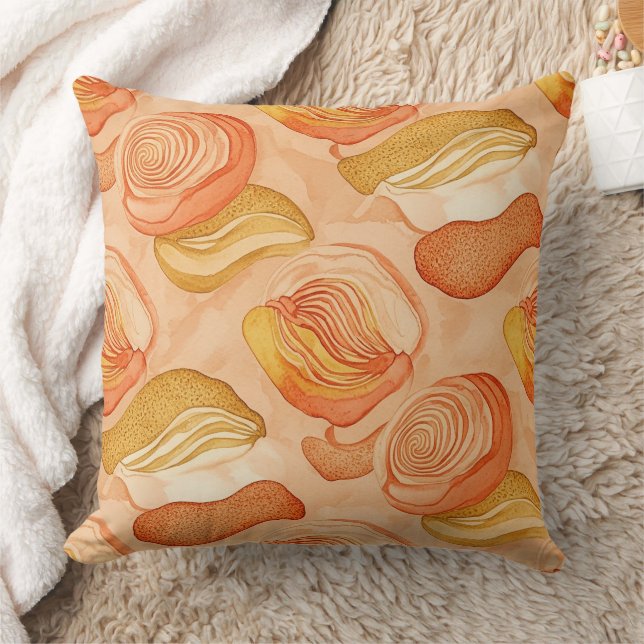 Soft Earthy Abstract (6) Cushion (Blanket)