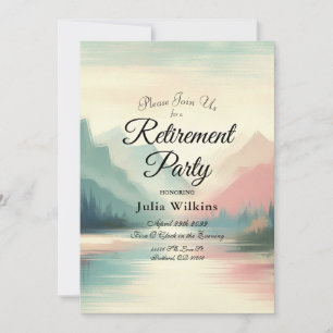 Soft Echoes of the Mountains Invitation