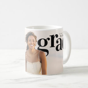 Soft Editorial Grad PhotoPop Graduation Coffee Mug