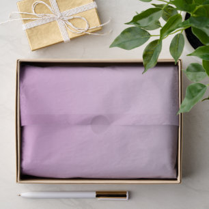 Soft Elegant Beautiful Purple Ombre Gradient Blend Tissue Paper