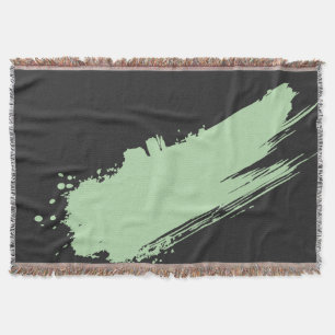 Soft Eucalyptus Noir Throw Blanket