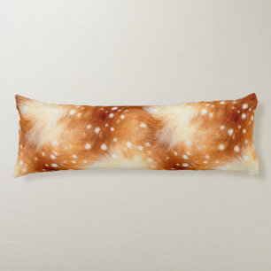 Soft Fawn Fur Cozy Woodland Body Cushion
