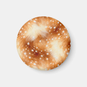 Soft Fawn Fur Cozy Woodland Magnet