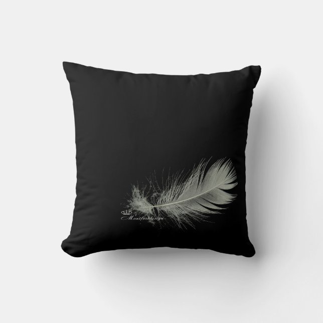 Soft Feather Elegance Cushion (Front)