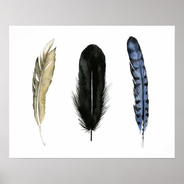 Soft Feathers I Poster (Front)