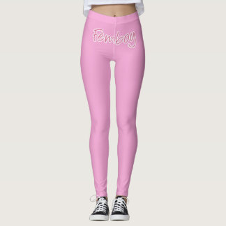 Soft Femboy Sissy Pink Leggings