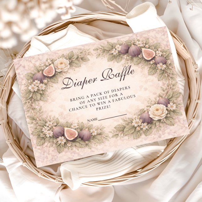 Soft Fig Garden Storybook Diapper Raffle Enclosure Card (Creator Uploaded)