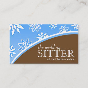 Soft Floral Business Card - Custom Colour Request