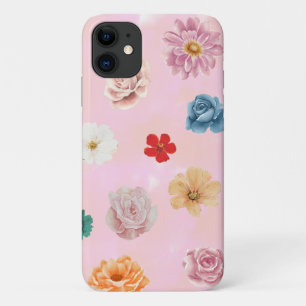 Soft Floral design for iPhone case