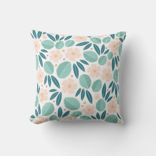 Soft Floral Elegance Cushion