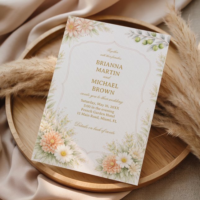 Soft Floral Elegant Garden Invitation (Creator Uploaded)