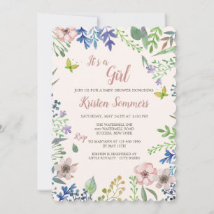 Soft Floral Invitation