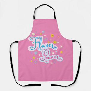Soft Flower power Apron