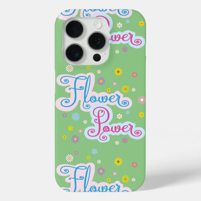 Soft Flower power Case-Mate iPhone Case (Back)