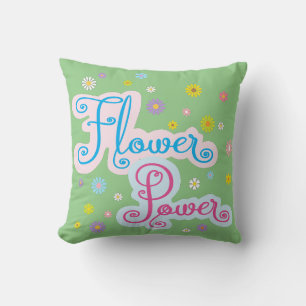 Soft Flower power Cushion