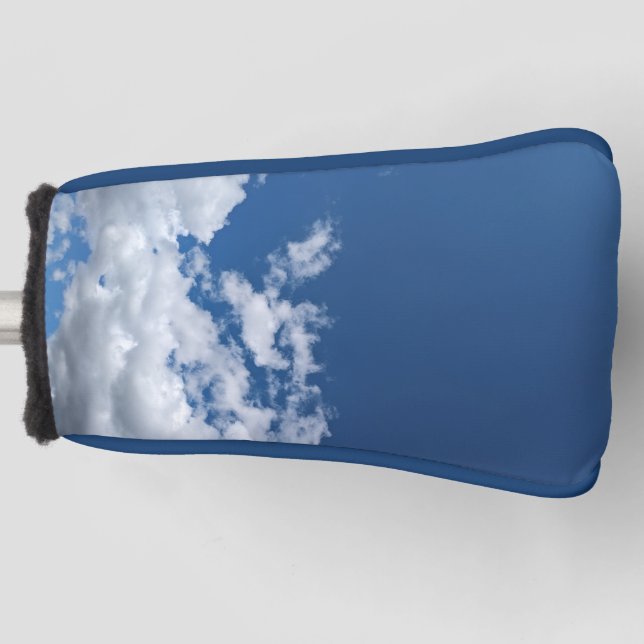 Soft fluffy clouds golf head cover (Front)