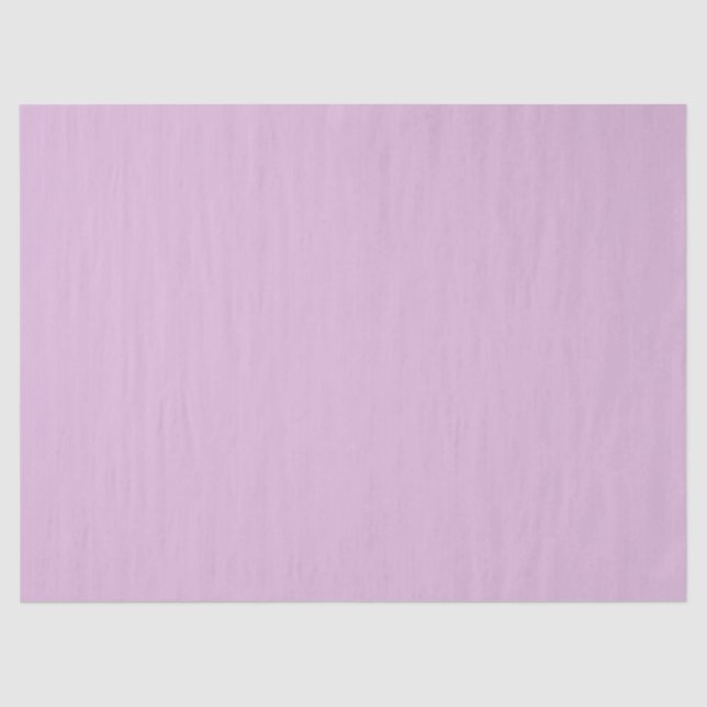 Soft French Lilac Solid Colour Tissue Paper (Front)