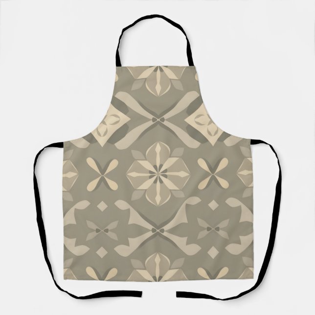 Soft Geometric Apron for Home Decor (Front)